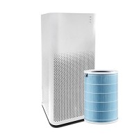Mi Air Purifier 2 - HEPA Filter  Smartphone Controls  360° Air Intake  Ultra Quiet Design with Dehumidifier for Allergies  Pets  Smokers - B07F2M8VL5